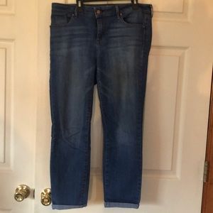 Jessica Simpson Rolled Crop Skinny jeans